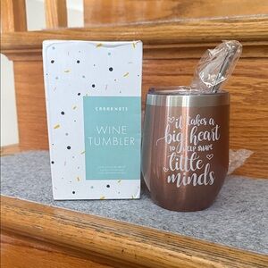 Caraknots Wine Tumbler with Inspirational Quote